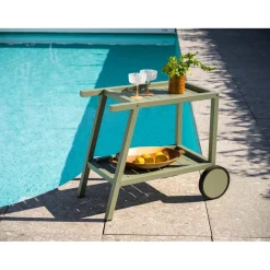 Samvaro Serveringsvagn Dusty Green