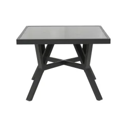 Samvaro Soffbord Antracit/Antracit 90x90 cm