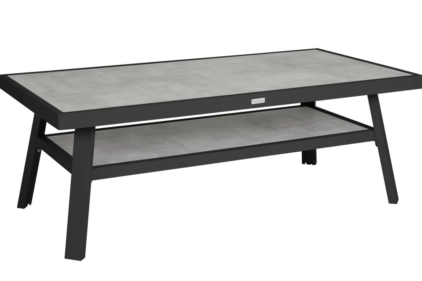 Samvaro Soffbord Antracit/Grå 140x90 cm