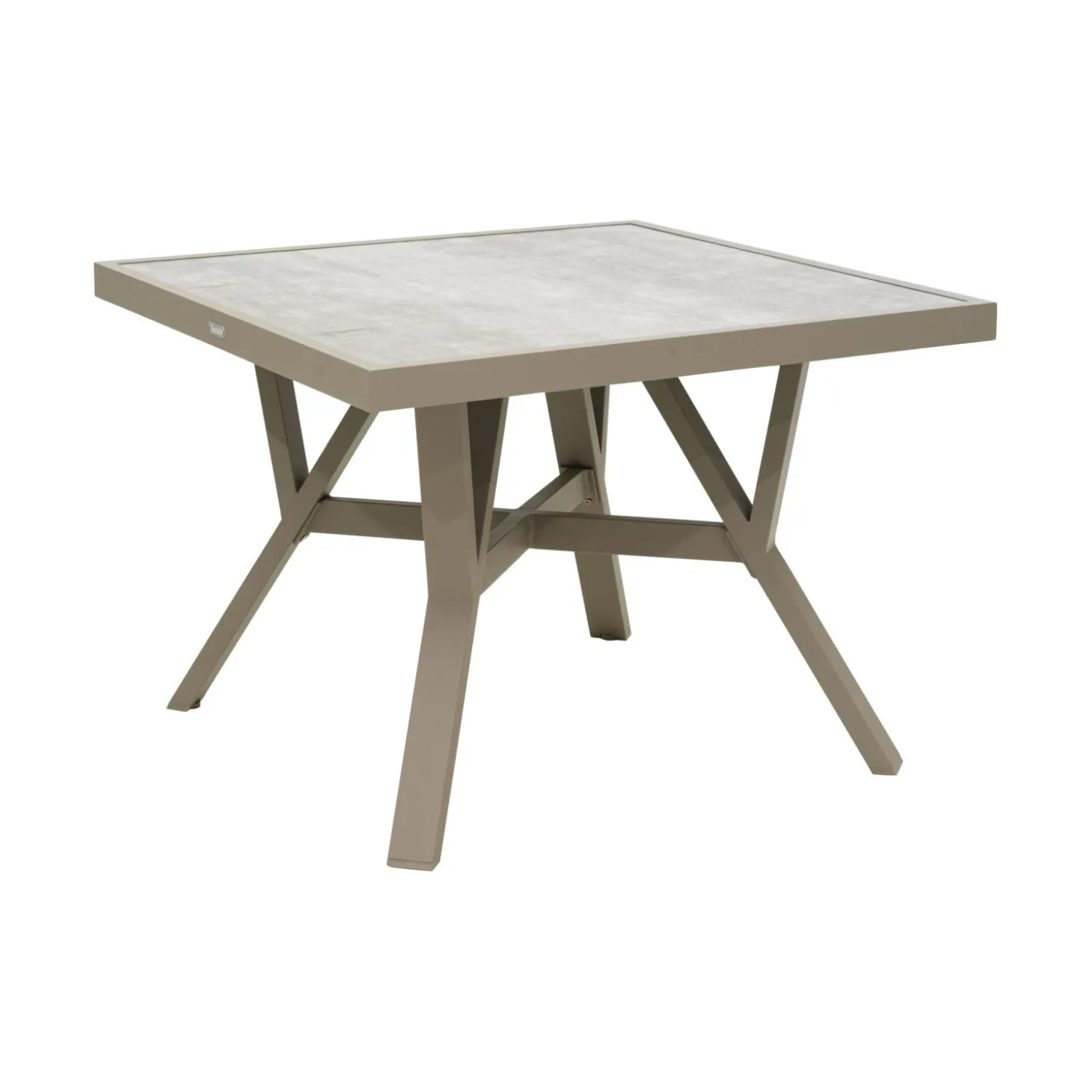 Samvaro Soffbord Khaki/Sand 90x90 cm