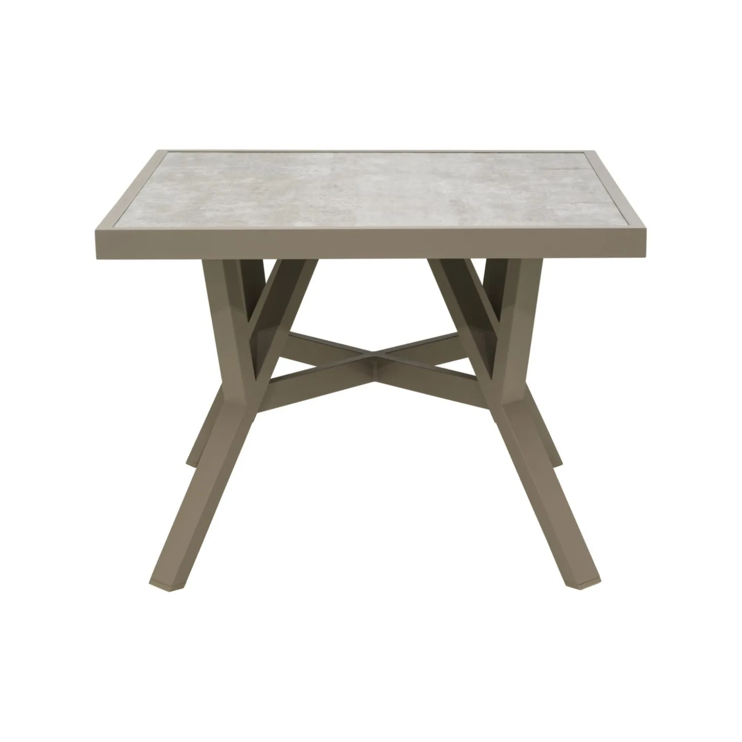 Samvaro Soffbord Khaki/Sand 90x90 cm