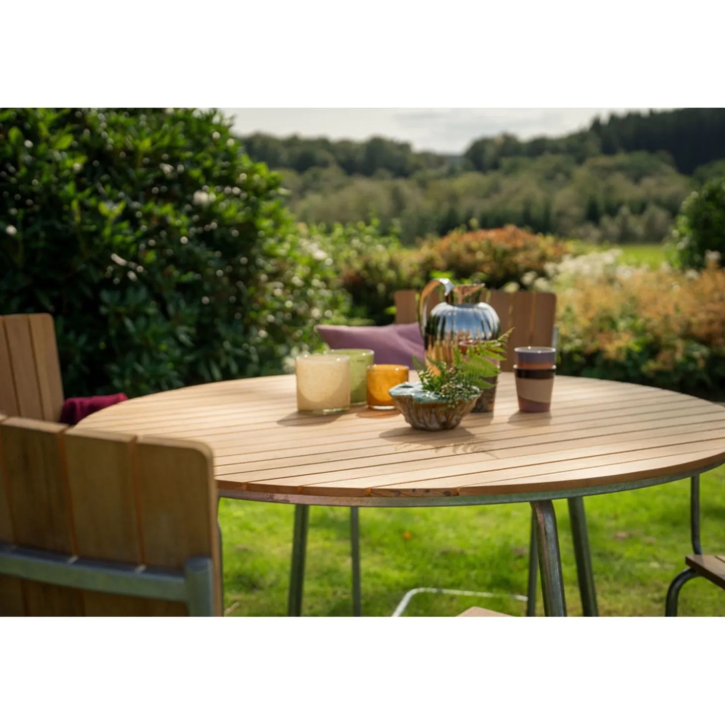 Sandhamn Karmstol Teak 4-pack
