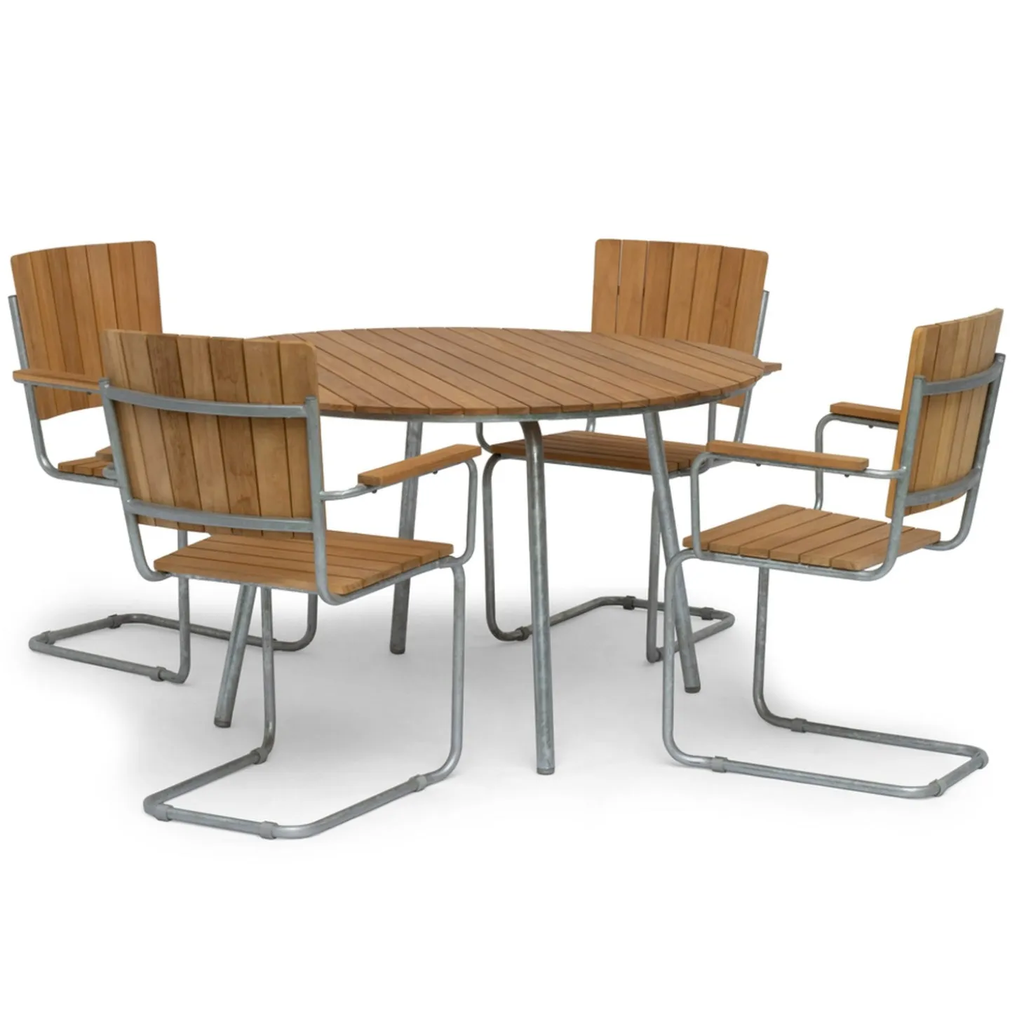 Sandhamn Karmstol Teak 4-pack