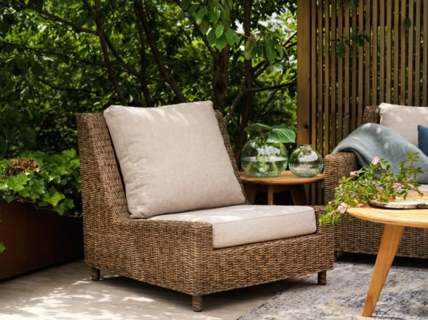 Sandkorn Loungefåtölj Natur