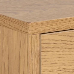 Sandnes Sängbord 24x50x35 cm Vild Ek