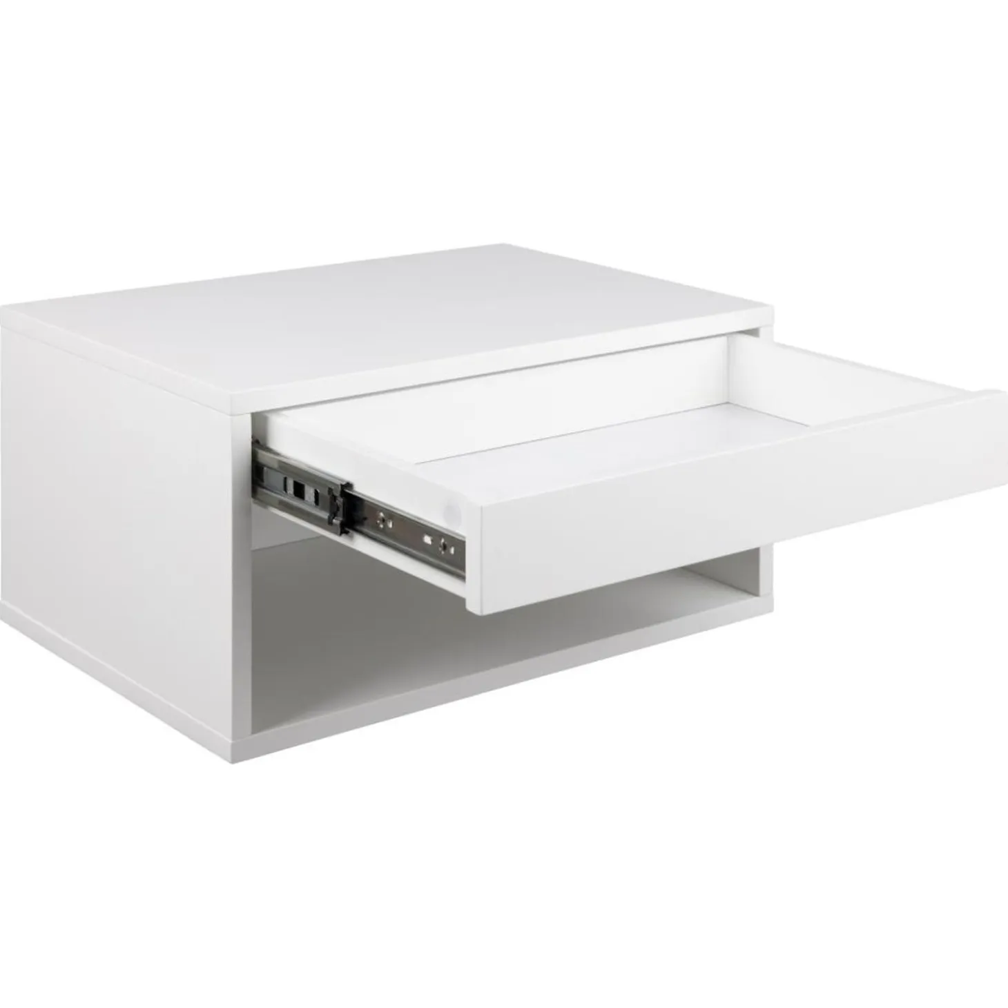 Sandnes Sängbord 24x50x35 cm Vit