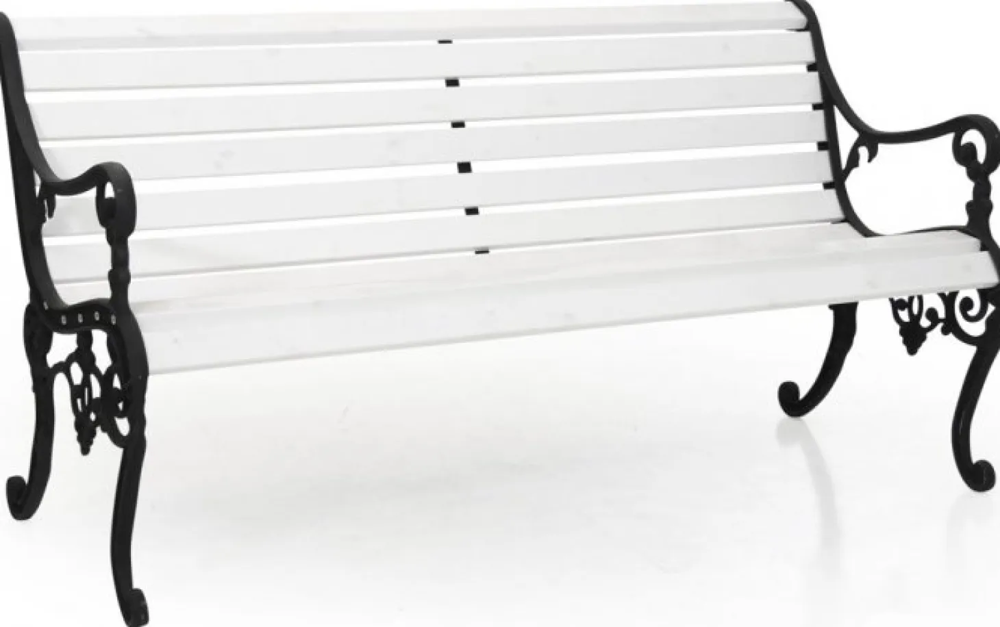 Sandvik Soffa 150 cm Svart/Vit