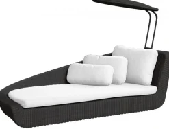 Savannah Daybed Höger Svart