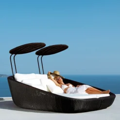 Savannah Daybed Höger Svart