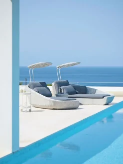 Savannah Daybed Höger Vit