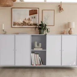 Savannah Quadrant-skänk Vit