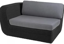 Savannah 2-Sits Modul Höger Svart