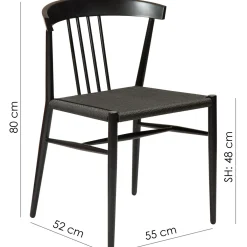 Sava Stol Black
