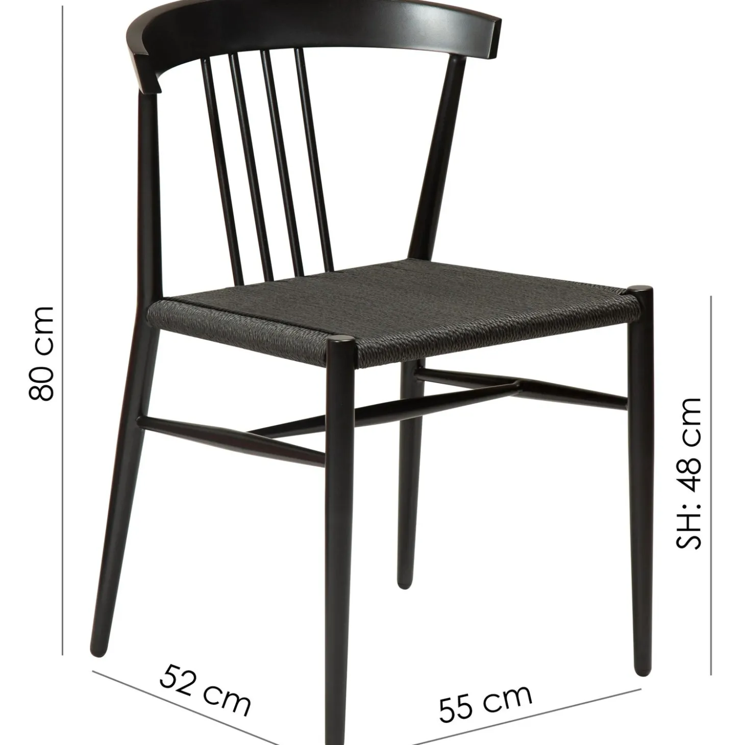Sava Stol Black