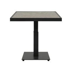 Scale Soffbord Svart/Grå Keramik 85x85 cm