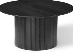 Scarlett Soffbord Ø90cm Svart