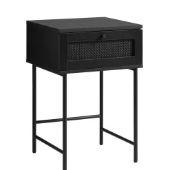 Segmento Sängbord Svart
