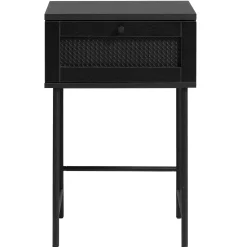 Segmento Sängbord Svart