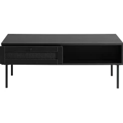 Segmento Soffbord Svart, 60x110 cm