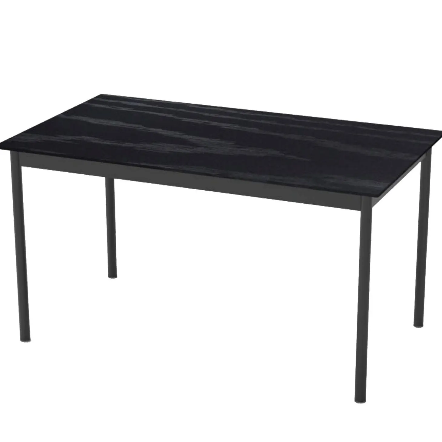 Segmento 85x140 cm Matbord Svart