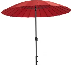 Shanghai Parasoll 2,7 m Röd