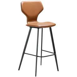 S.I.T Barstol Vintage Light Brown Art.Leather 80 cm