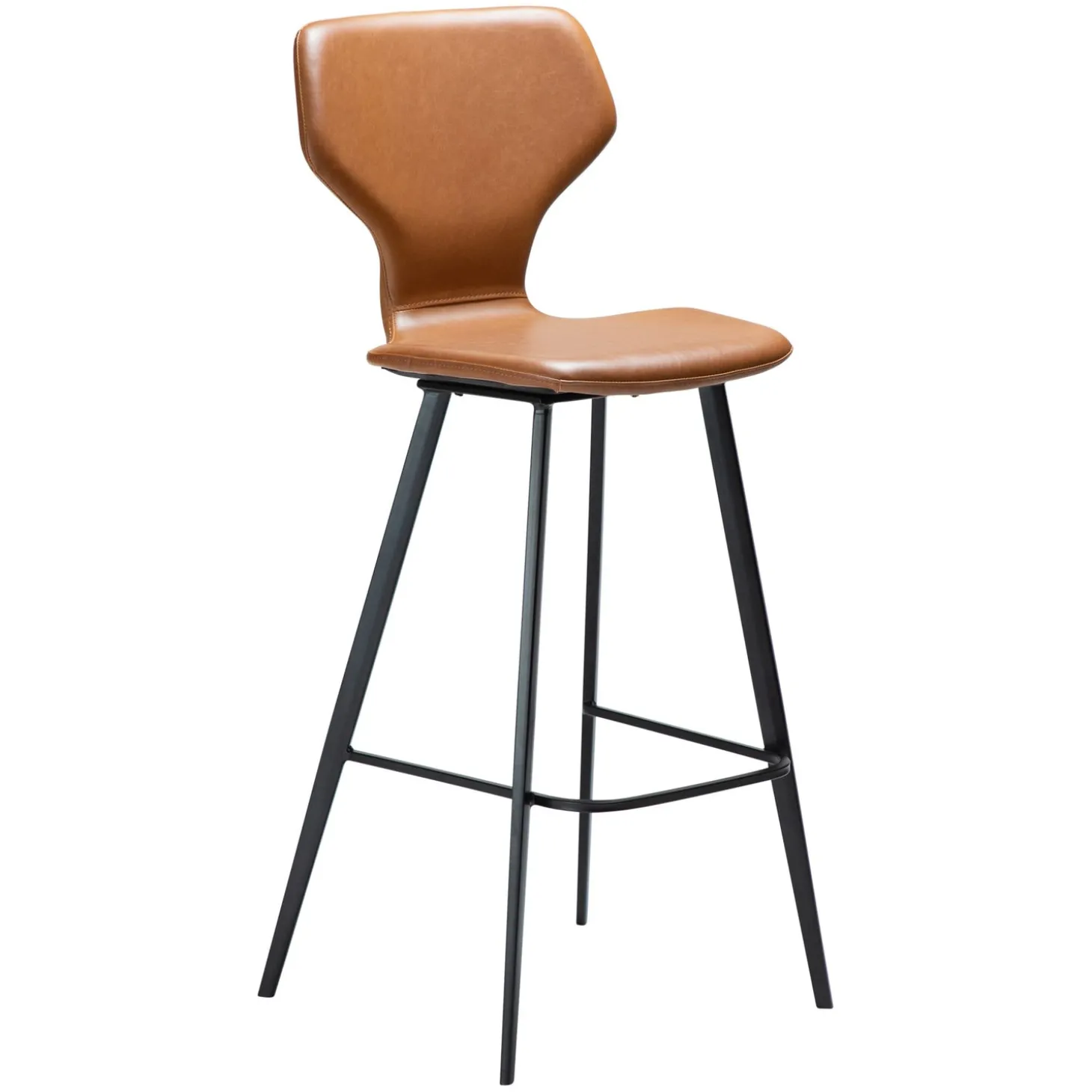 S.I.T Barstol Vintage Light Brown Art.Leather 80 cm