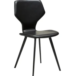 S.I.T Stol Vintage Black Art.Leather, Black