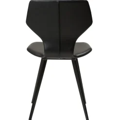 S.I.T Stol Vintage Black Art.Leather, Black