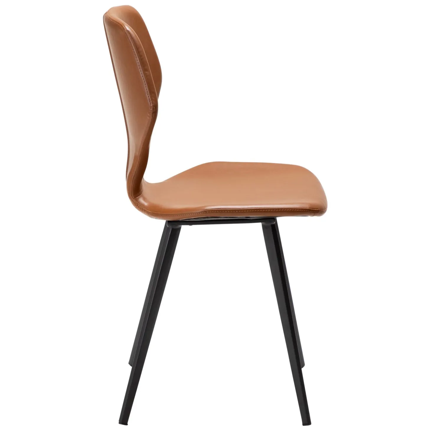 S.I.T Stol Vintage Light Brown Art.Leather, Black