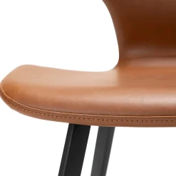 S.I.T Stol Vintage Light Brown Art.Leather, Black