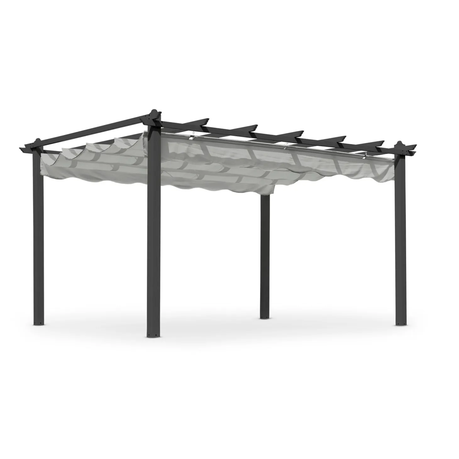 Skanör Pergola 300x400 cm Grå