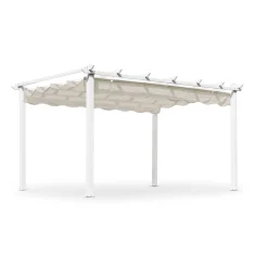 Skanör Pergola 300x400 cm Vit/Sand