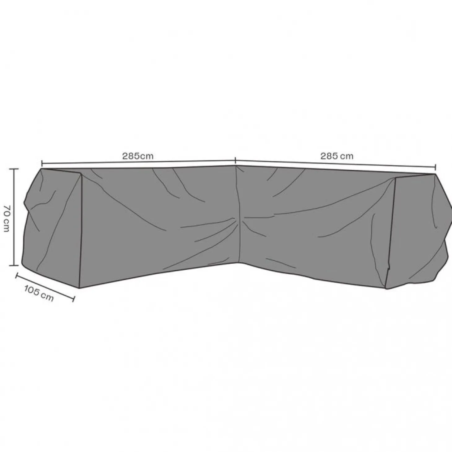 Soffskydd 285/285 cm Andas