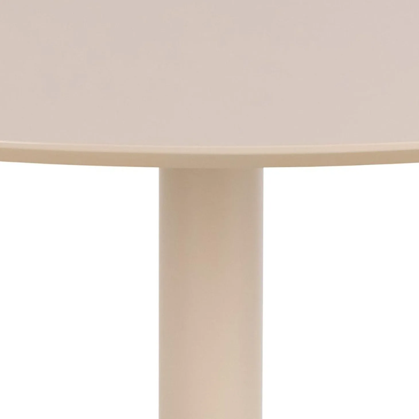 Soleil Matbord Rund 110 cm Beige