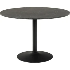 Soleil Matbord Rund 110 cm Svart