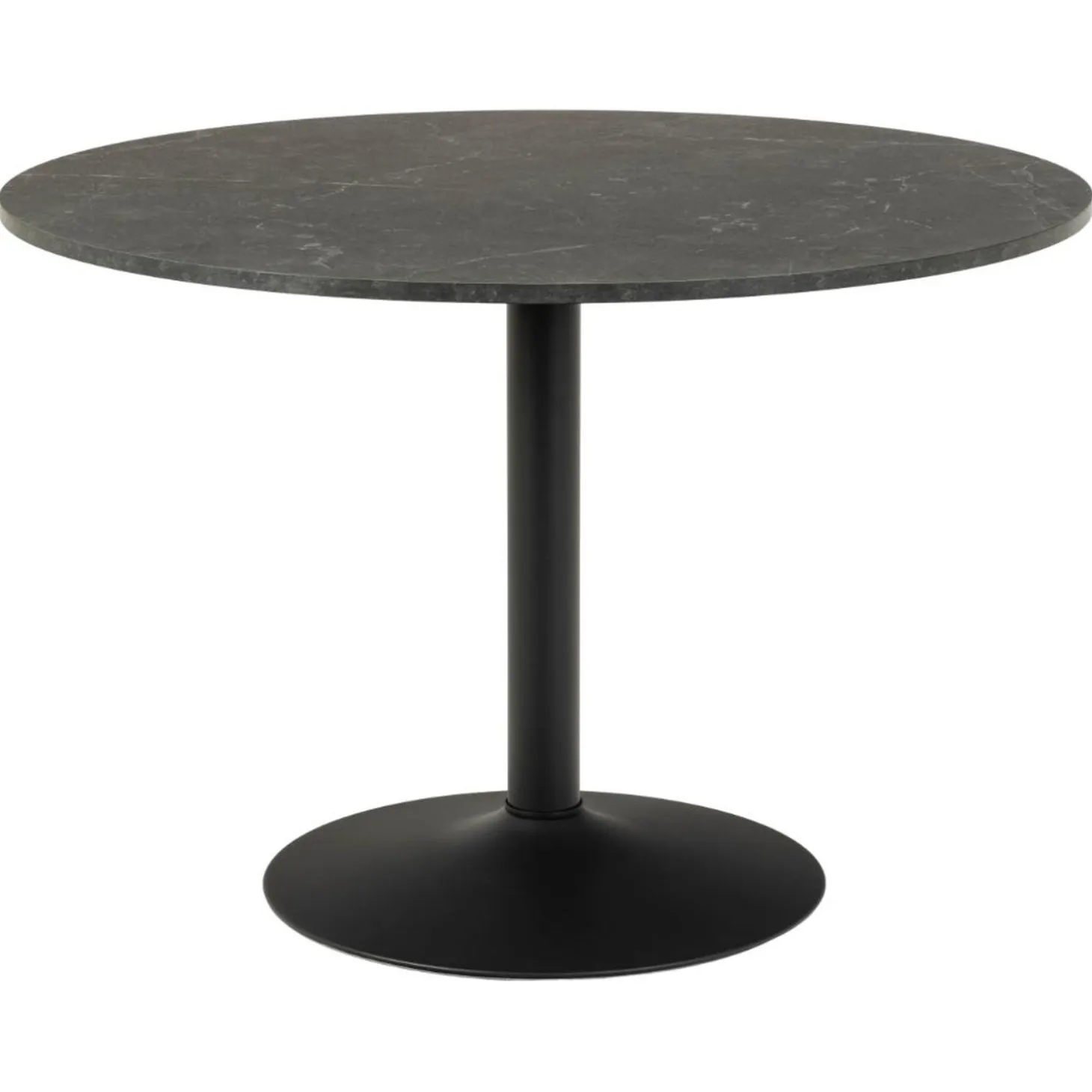 Soleil Matbord Rund 110 cm Svart