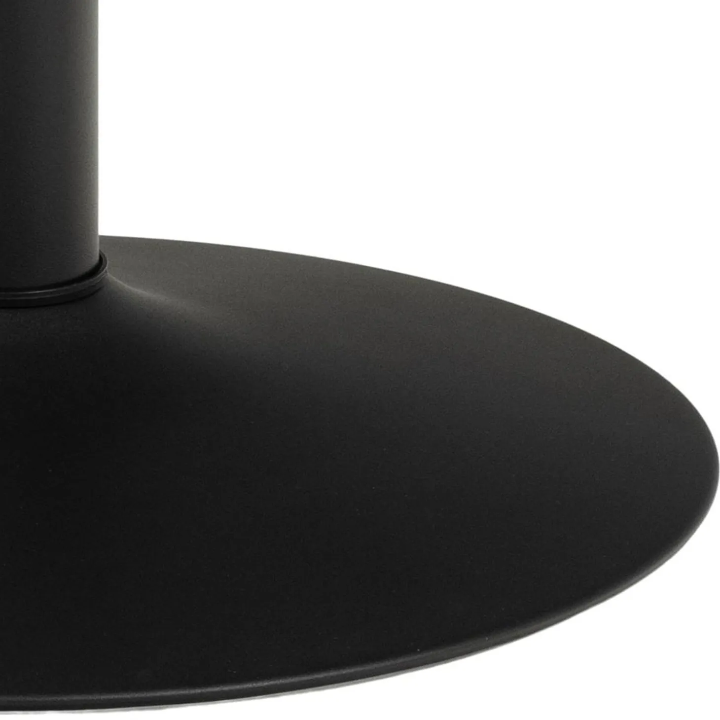 Soleil Matbord Rund 110 cm Svart