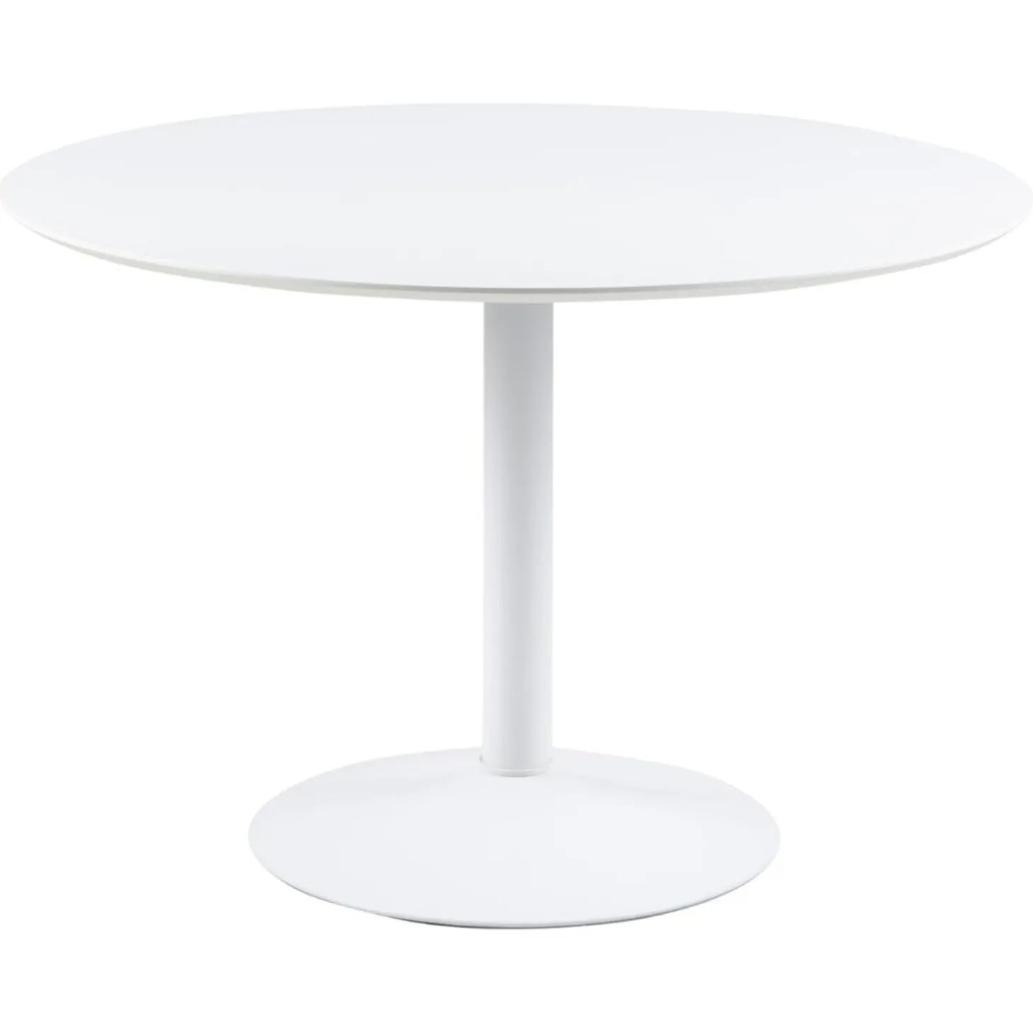 Soleil Matbord Rund 110 cm Vit