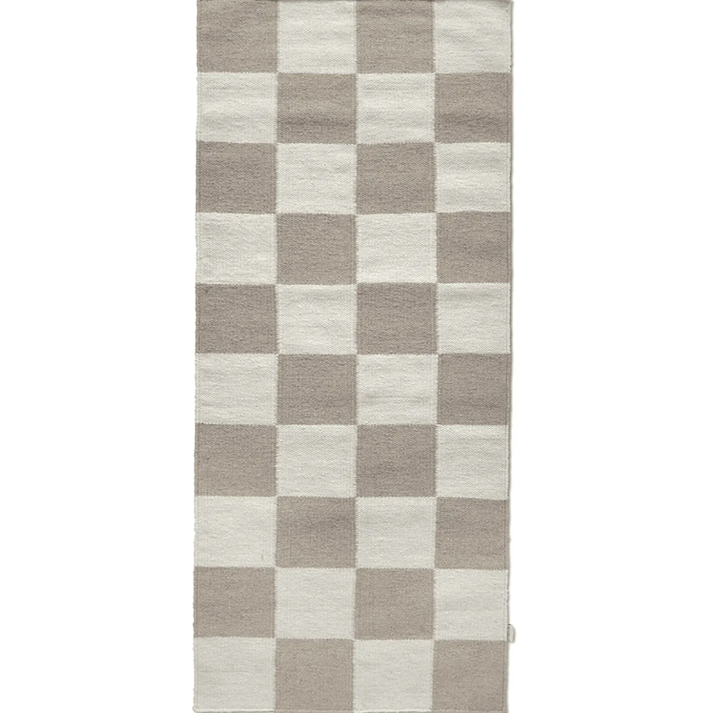 Square Gångmatta Vit/Natur