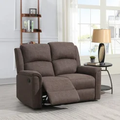 Staffan 2-Sits Reclinersoffa Brun
