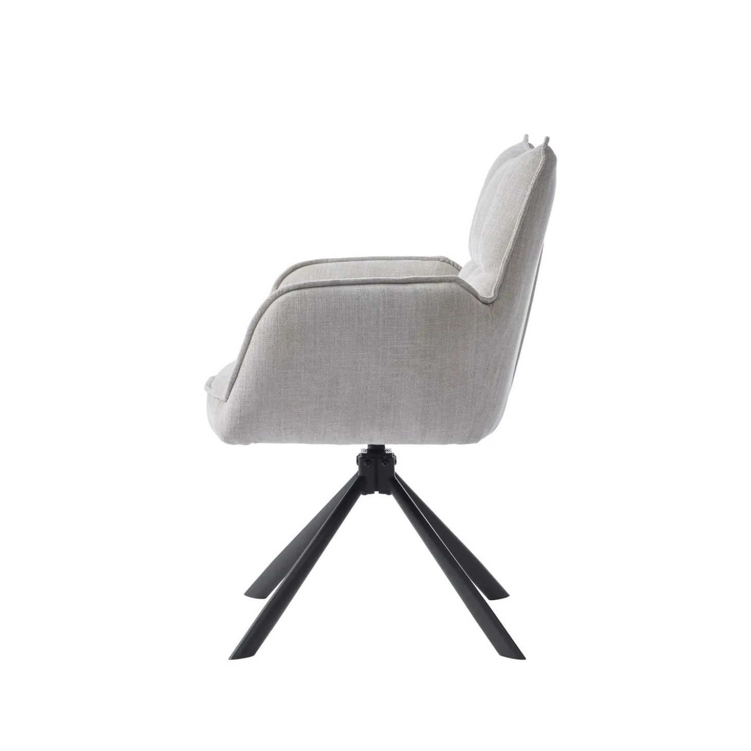 Strada Stol Beige, Metall
