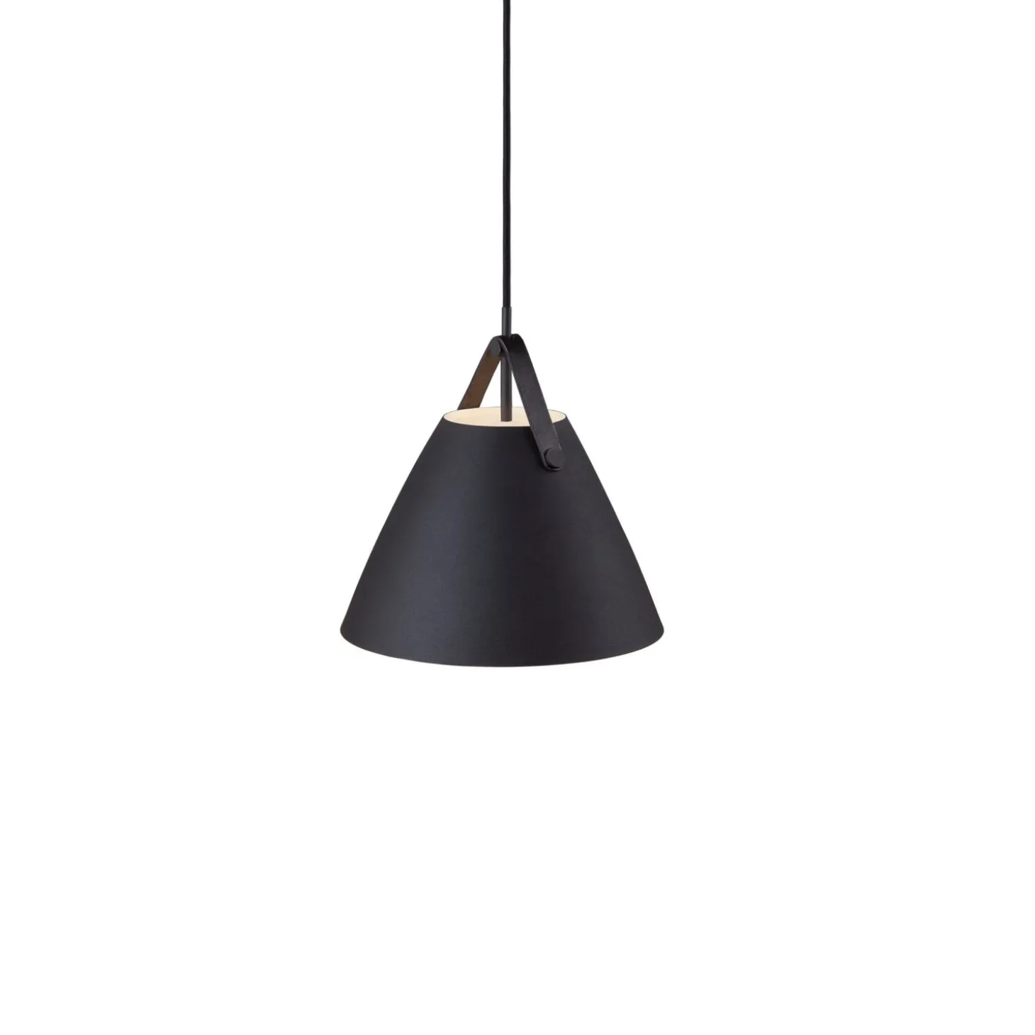 Strap Taklampa 27 cm, Svart