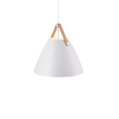 Strap Taklampa 36 cm, Vit