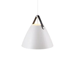 Strap Taklampa 36 cm, Vit