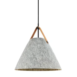 Strap Taklampa Ljusgrå