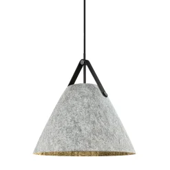 Strap Taklampa Ljusgrå