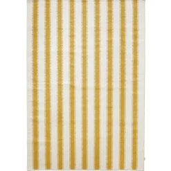 Stripes Matta Off-White/Gul