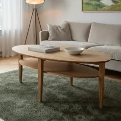 Tango Soffbord Ellips 130cm Ek