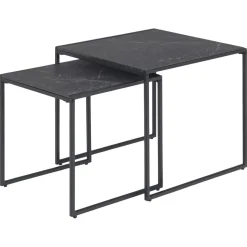 Tarbes Satsbord 45x50x50 cm Svart